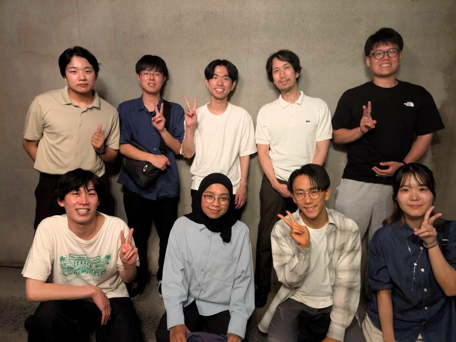 研究室前期打ち上げ・大学院入試壮行会